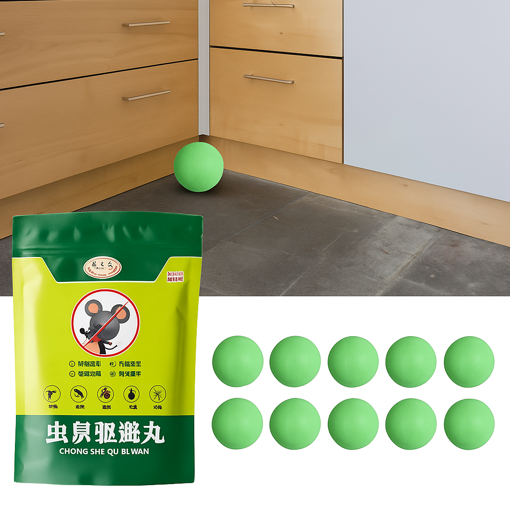 Herbal Repellent Balls - Keep Mice & Bugs Out without Killing ( PACK OF 3 AT JUST 399 )